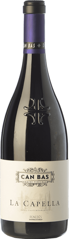 22,95 € Free Shipping | Red wine Can Bas La Capella Aged D.O. Penedès Catalonia Spain Syrah, Cabernet Sauvignon Bottle 75 cl