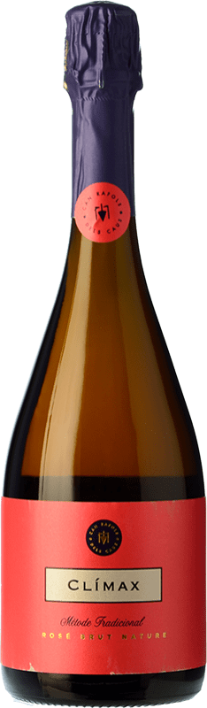 29,95 € Envoi gratuit | Vin Mousseux Rosé Can Ràfols Clímax Rosat Brut Nature D.O. Cava Catalogne Espagne Pinot Noir Bouteille 75 cl