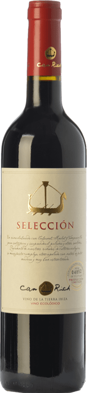 13,95 € Free Shipping | Red Wine Can Rich Selection Young I.G.P. Vi de la Terra de Ibiza Balearic Islands Spain Cabernet Sauvignon Eco — Organic Bottle 75 cl