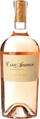 15,95 € Envío gratis | Vino Rosado Can Sumoi La Rosa Joven D.O. Penedès Cataluña España Sumoll, Xarel·lo, Parellada Eco — Ecológico 75 cl