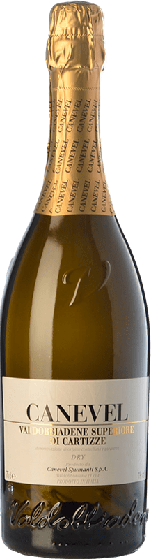 25,95 € Free Shipping | White sparkling Canevel Cartizze D.O.C.G. Prosecco di Conegliano-Valdobbiadene Treviso Italy Glera Bottle 75 cl