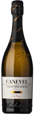 16,95 € Free Shipping | White Sparkling Wine Canevel Extra Seco — Extra Dry D.O.C.G. Prosecco di Conegliano-Valdobbiadene Treviso Italy Glera Bottle 75 cl