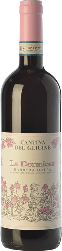 26,95 € Kostenloser Versand | Rotwein Cantina del Glicine La Dormiosa D.O.C. Barbera d'Alba Piemont Italien Barbera Flasche 75 cl