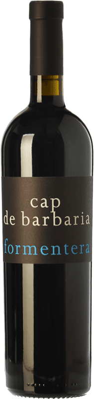 45,95 € 免费送货 | 红酒 Cap de Barbaria 岁 I.G.P. Vi de la Terra de Formentera 巴利阿里群岛 西班牙 Merlot, Cabernet Sauvignon, Monastrell, Fogoneu 瓶子 75 cl