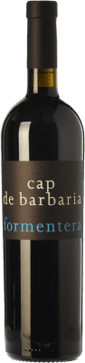 43,95 € 免费送货 | 红葡萄酒 Cap de Barbaria Crianza — 陈酿 I.G.P. Vi de la Terra de Formentera 巴利阿里群岛 西班牙 Merlot — 梅洛, Cabernet Sauvignon — 赤霞珠, Monastrell — 莫纳斯特雷尔, Fogoneu — 福戈内乌 大瓶 — Magnum 1,5 L