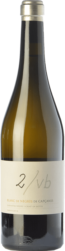 39,95 € Бесплатная доставка | Белое вино Celler de Capçanes Blanc de Negres 2/VB старения D.O. Montsant Каталония Испания Grenache бутылка 75 cl