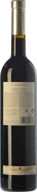 42,95 € Free Shipping | Red wine Capçanes Cabrida Crianza D.O. Montsant Catalonia Spain Grenache Bottle 75 cl