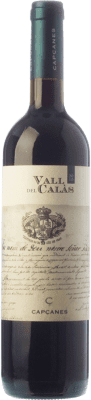 16,95 € Free Shipping | Red wine Celler de Capçanes Vall del Calàs Aged D.O. Montsant Catalonia Spain Tempranillo, Merlot, Grenache, Carignan Bottle 75 cl