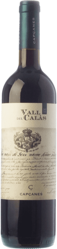 17,95 € Free Shipping | Red wine Capçanes Vall del Calàs Crianza D.O. Montsant Catalonia Spain Tempranillo, Merlot, Grenache, Carignan Bottle 75 cl