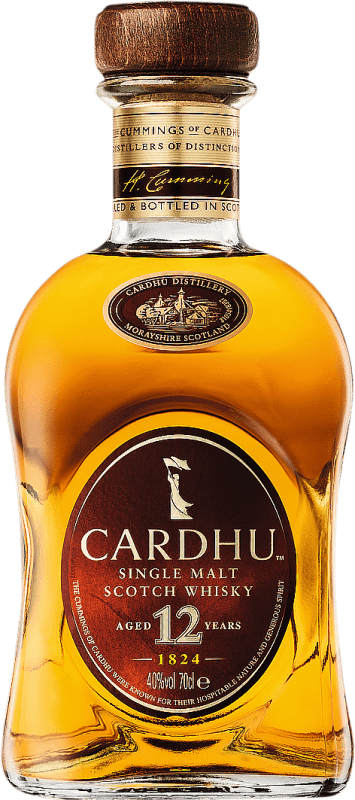 46,95 € Envoi gratuit | Whisky Single Malt Cardhu Speyside Royaume-Uni 12 Ans 70 cl