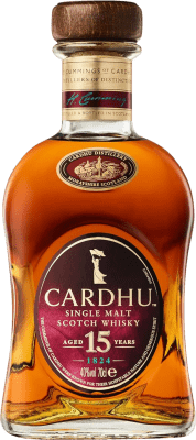 84,95 € Spedizione Gratuita | Whisky Single Malt Cardhu Speyside Regno Unito 15 Anni Bottiglia 70 cl