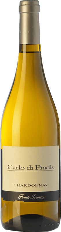 15,95 € Kostenloser Versand | Weißwein Carlo di Pradis D.O.C. Friuli Isonzo Friaul-Julisch Venetien Italien Chardonnay 75 cl