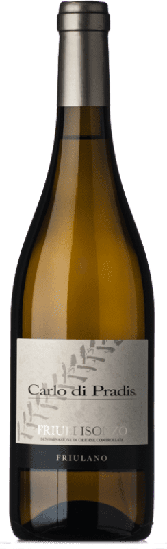 13,95 € Бесплатная доставка | Белое вино Carlo di Pradis D.O.C. Friuli Isonzo Фриули-Венеция-Джулия Италия Friulano бутылка 75 cl