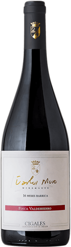 51,95 € Free Shipping | Red wine Carlos Moro Finca Valdehierro Aged D.O. Cigales Castilla y León Spain Tempranillo Bottle 75 cl