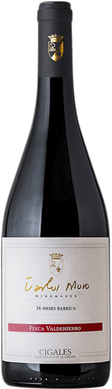 43,95 € Kostenloser Versand | Rotwein Carlos Moro Finca Valdehierro Crianza — Kurze Fassreifung D.O. Cigales Kastilien und León Spanien Tempranillo Flasche 75 cl