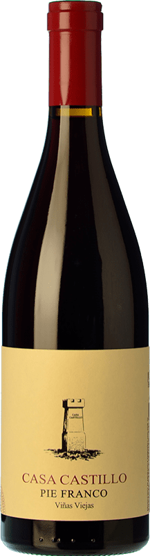 68,95 € Free Shipping | Red wine Finca Casa Castillo Pie Franco Crianza D.O. Jumilla Castilla la Mancha Spain Monastrell Bottle 75 cl