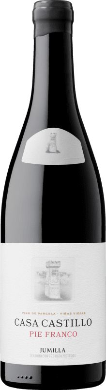 152,95 € Envio grátis | Vinho Tinto Finca Casa Castillo Pie Franco D.O. Jumilla Castela-Mancha Espanha Monastrell Garrafa 75 cl