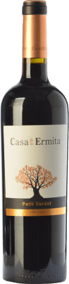 25,95 € Free Shipping | Red wine Casa de la Ermita Aged D.O. Jumilla Castilla la Mancha Spain Petit Verdot Bottle 75 cl