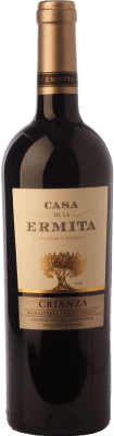 9,95 € Free Shipping | Red wine Casa de la Ermita Aged D.O. Jumilla Castilla la Mancha Spain Tempranillo, Cabernet Sauvignon, Monastrell, Petit Verdot Bottle 75 cl