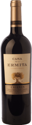 10,95 € Spedizione Gratuita | Vino Rosso Casa de la Ermita Crianza — Invecchiato in Botte D.O. Jumilla Castilla-La Mancha Spagna Tempranillo, Cabernet Sauvignon, Monastrell, Petit Verdot 75 cl