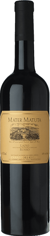 42,95 € Бесплатная доставка | Красное вино Casale del Giglio Mater Matuta I.G.T. Lazio Лацио Италия Syrah, Petit Verdot бутылка 75 cl