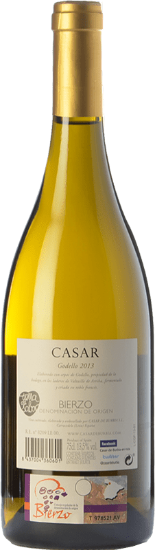 27,95 € 送料無料 | 白ワイン Casar de Burbia Valdepiñeiro Vino de Paraje — 単一畑ワイン 樽発酵 D.O. Bierzo カスティーリャ・イ・レオン スペイン Godello — ゴデーリョ Eco — エコ ビオ オーガニック 75 cl