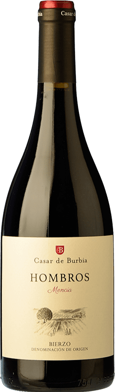 17,95 € Kostenloser Versand | Rotwein Casar de Burbia Hombros Alterung D.O. Bierzo Kastilien und León Spanien Mencía Flasche 75 cl