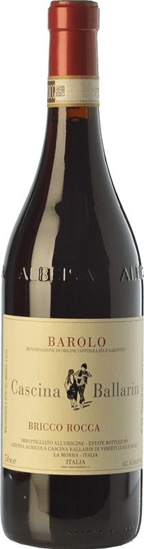 46,95 € Free Shipping | Red wine Cascina Ballarin Bricco Rocca D.O.C.G. Barolo Piemonte Italy Nebbiolo Bottle 75 cl