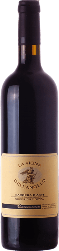 32,95 € Free Shipping | Red wine La Barbatella La Vigna dell'Angelo D.O.C. Barbera d'Asti Piemonte Italy Barbera Bottle 75 cl