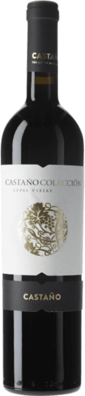 16,95 € Free Shipping | Red wine Castaño Colección Cepas Viejas Aged D.O. Yecla Region of Murcia Spain Cabernet Sauvignon, Monastrell Bottle 75 cl