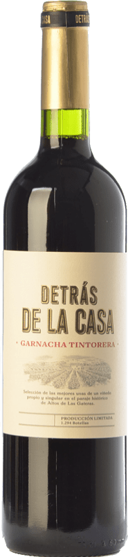 23,95 € Envio grátis | Vinho Tinto Uvas Felices Detrás de la Casa Crianza D.O. Yecla Região de Múrcia Espanha Garnacha — Grenache 75 cl
