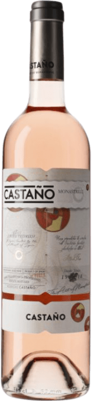 8,95 € Envoi gratuit | Vin Rosé Castaño Jeune D.O. Yecla Région de Murcie Espagne Syrah, Cabernet Sauvignon, Monastrell 75 cl