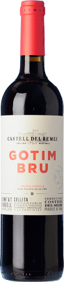 9,95 € Free Shipping | Red wine Castell del Remei Gotim Bru Joven D.O. Costers del Segre Catalonia Spain Tempranillo, Merlot, Syrah, Grenache, Cabernet Sauvignon Bottle 75 cl