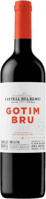 12,95 € 免费送货 | 红酒 Castell del Remei Gotim Bru 年轻的 D.O. Costers del Segre 加泰罗尼亚 西班牙 Tempranillo, Merlot, Syrah, Grenache, Cabernet Sauvignon 瓶子 75 cl
