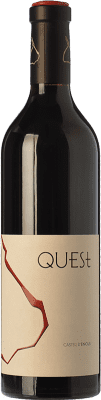 53,95 € Free Shipping | Red wine Castell d'Encus Quest Young D.O. Costers del Segre Catalonia Spain Merlot, Cabernet Sauvignon, Cabernet Franc, Petit Verdot Bottle 75 cl
