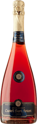 11,95 € 送料無料 | ロゼのスパークリングワイン Castell Sant Antoni Gran Rosat グラン・レセルバ D.O. Cava カタロニア スペイン Pinot Noir — ピノ・ノワール 75 cl