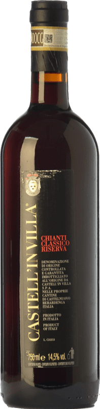 81,95 € Envoi gratuit | Vin Rouge Castell'in Villa Réserve D.O.C.G. Chianti Toscane Italie Sangiovese Bouteille 75 cl