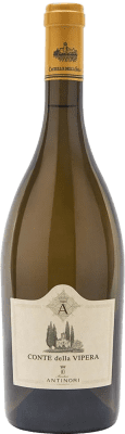 39,95 € 免费送货 | 白酒 Castello della Sala Conte della Vipera I.G.T. Umbria 翁布里亚 意大利 Sémillon, Sauvignon 瓶子 75 cl