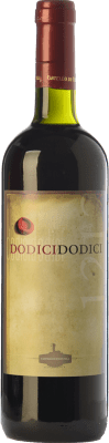 12,95 € Envio grátis | Vinho tinto Castello di Cigognola Dodicidodici D.O.C. Oltrepò Pavese Lombardia Itália Barbera Garrafa 75 cl