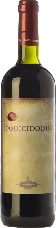 12,95 € Бесплатная доставка | Красное вино Castello di Cigognola Dodicidodici D.O.C. Oltrepò Pavese Ломбардии Италия Barbera бутылка 75 cl