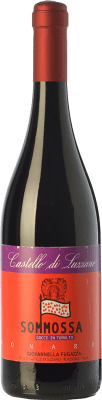 11,95 € Free Shipping | Red wine Castello di Luzzano Sommossa D.O.C. Oltrepò Pavese Lombardia Italy Croatina Bottle 75 cl