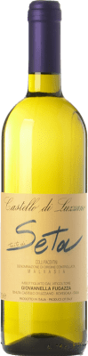 12,95 € Envio grátis | Vinho branco Castello di Luzzano Tasto di Seta D.O.C. Colli Piacentini Emília-Romanha Itália Malvasia di Candia Aromatica Garrafa 75 cl