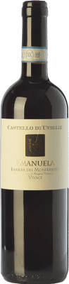 10,95 € Бесплатная доставка | Красное вино Castello di Uviglie Vivace Emanuela D.O.C. Barbera del Monferrato Пьемонте Италия Barbera — Барбера 75 cl
