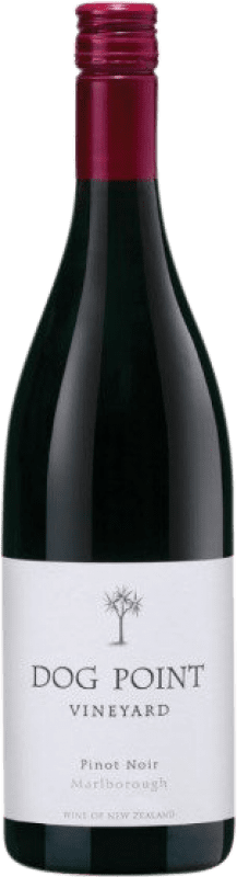 26,95 € Kostenloser Versand | Rotwein Dog Point I.G. Marlborough Neuseeland Pinot Schwarz Flasche 75 cl
