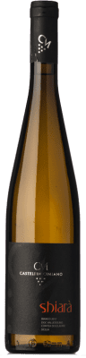 29,95 € Envio grátis | Vinho Branco Castellucci Miano Shiarà I.G.T. Terre Siciliane Sicília Itália Catarratto Eco Biológico Garrafa 75 cl