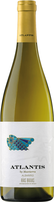 15,95 € Free Shipping | White Wine Castillo de Maetierra Atlantis D.O. Rías Baixas Galicia Spain Albariño — Albarinho 75 cl