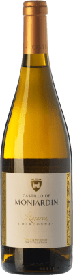 21,95 € Envio grátis | Vinho branco Castillo de Monjardín Reserva D.O. Navarra Navarra Espanha Chardonnay Garrafa 75 cl