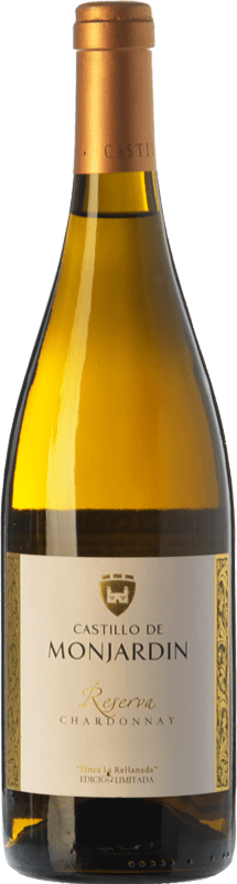 22,95 € Envoi gratuit | Vin blanc Castillo de Monjardín Réserve D.O. Navarra Navarre Espagne Chardonnay Bouteille 75 cl