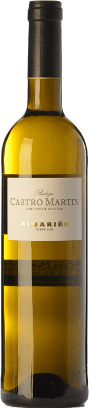 12,95 € Kostenloser Versand | Weißwein Castro Martín D.O. Rías Baixas Galizien Spanien Albariño Flasche 75 cl