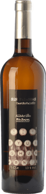 19,95 € 免费送货 | 白酒 CastroBrey Sin Palabras D.O. Rías Baixas 加利西亚 西班牙 Albariño 瓶子 75 cl